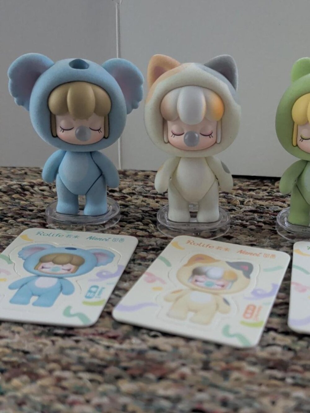 Baby Nanci fluffy party "Koala" "Callie cat" and "Frog"